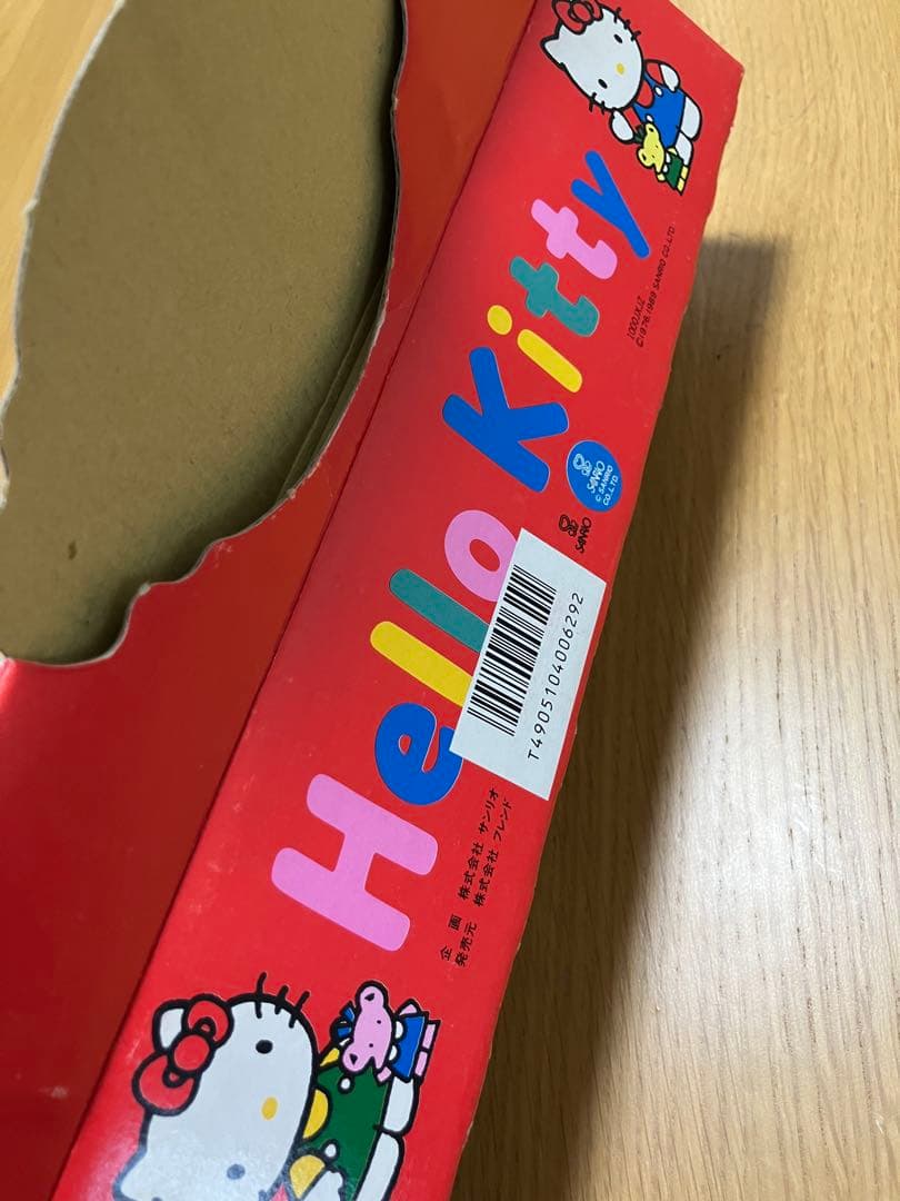 昭和レトロ1989年サンリオ ハローキティのグラスセット 未使用当時物希少