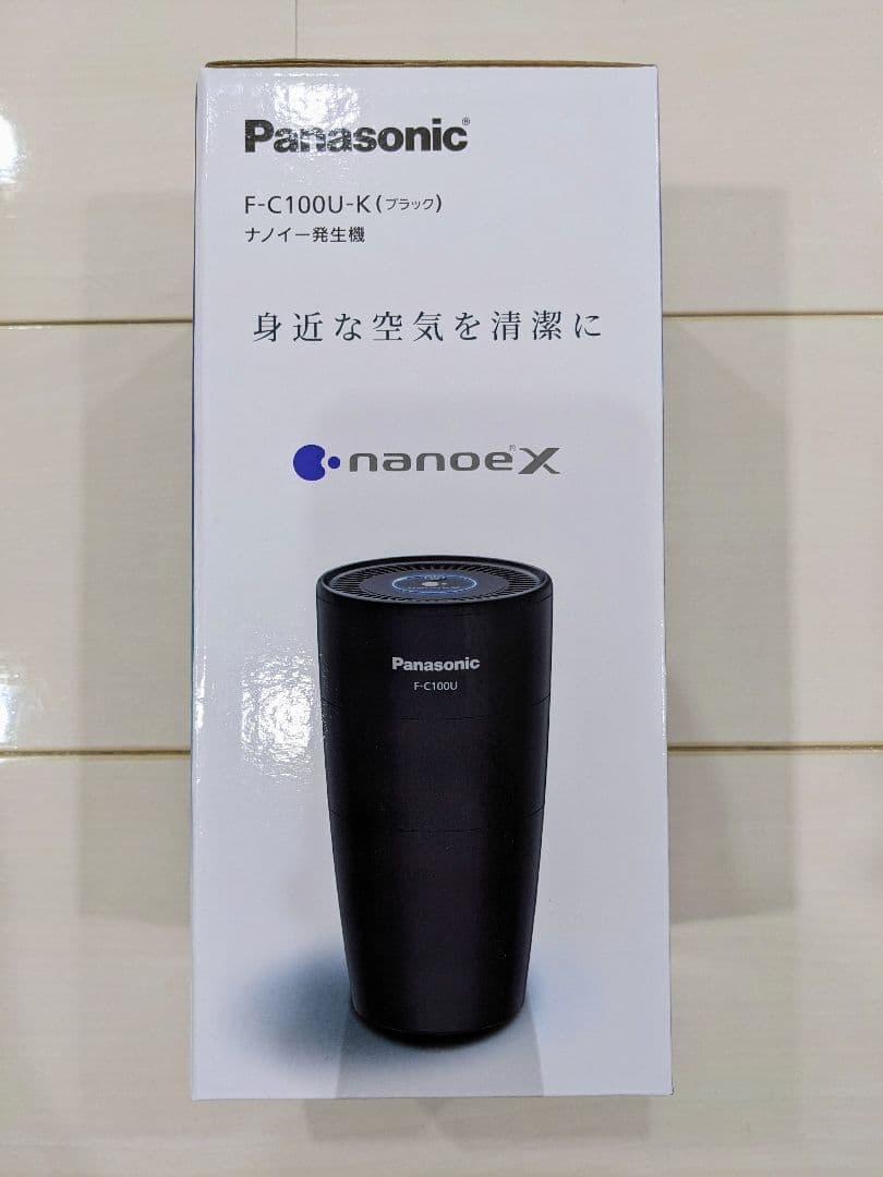 Panasonic　F-C100U-K　ナノイー発生機　新品未使用未開封