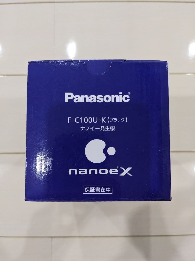 Panasonic　F-C100U-K　ナノイー発生機　新品未使用未開封