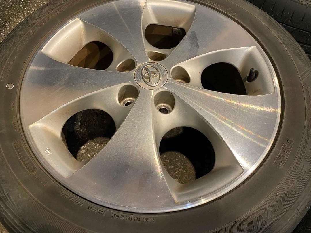 トヨタ　アルファード純正　225/55R17ホイール、タイヤセット