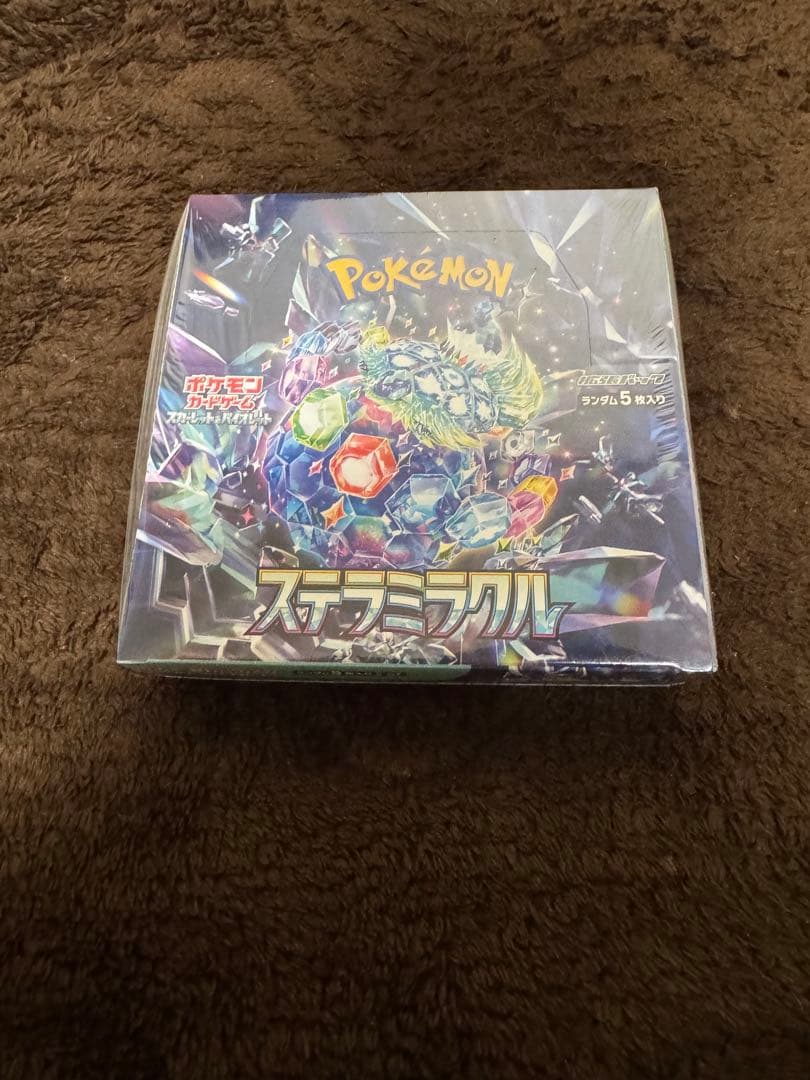シュリンク付き 1BOX ポケモンカードゲーム ステラミラクル