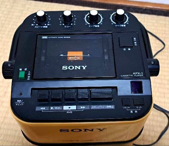 SONY KPX-1 カセットプレーヤー