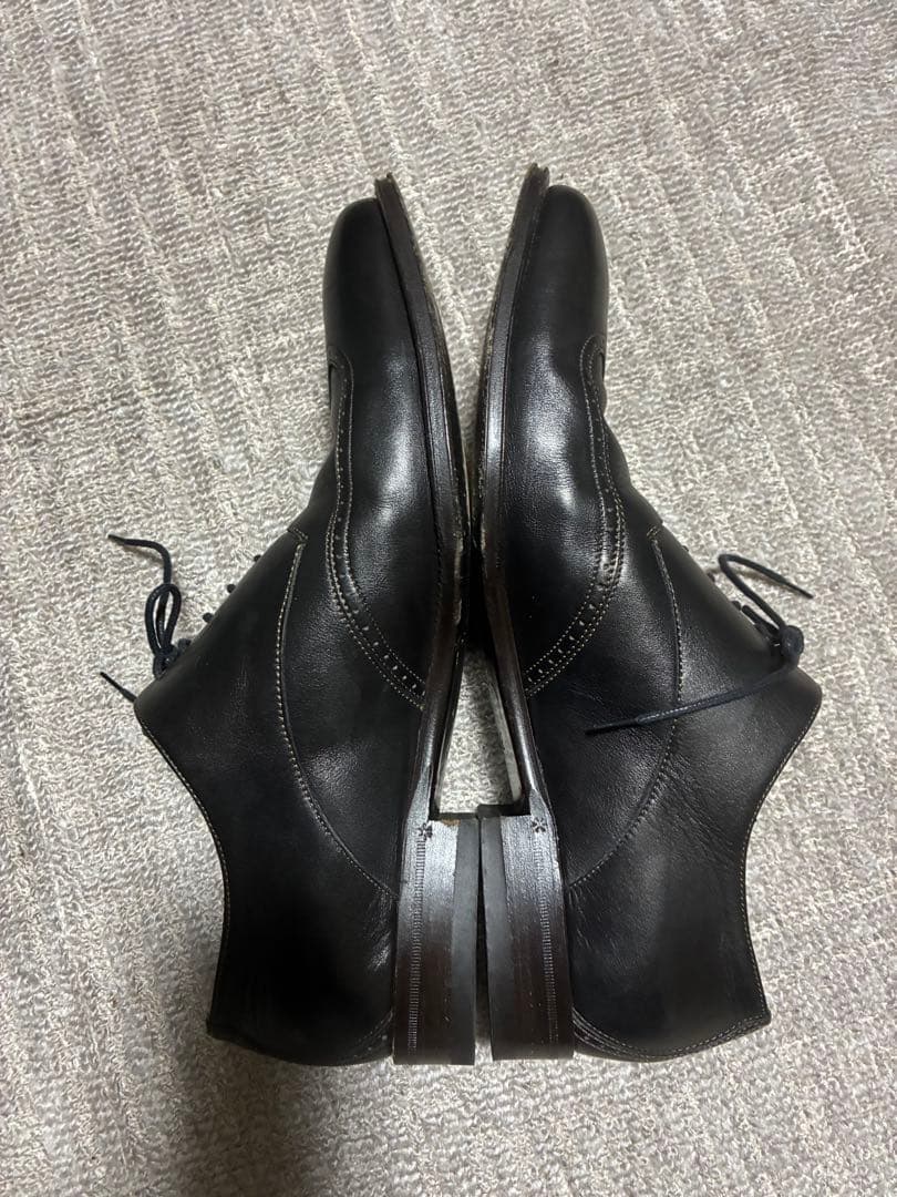 GUCCI ブラック ビジネスシューズ　革　41.5E 26.5位