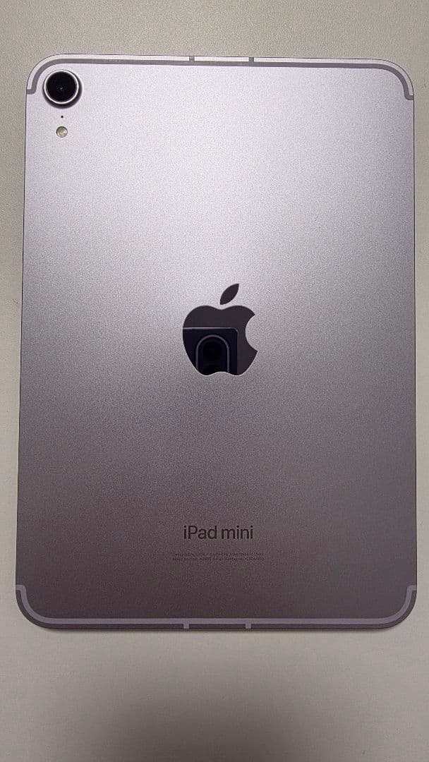 iPad mini（A17 Pro） セルラーモデル 256GB パープル