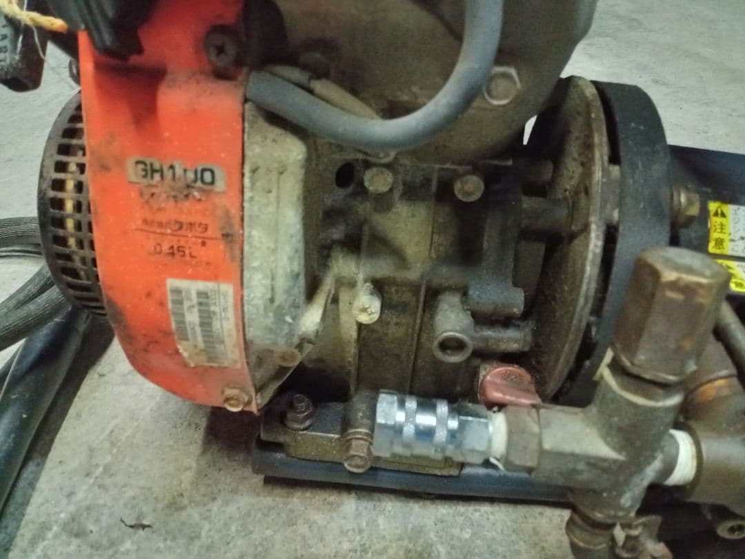 実動　丸山　マルヤマ　エンジン洗浄機　 高圧洗浄機 一式