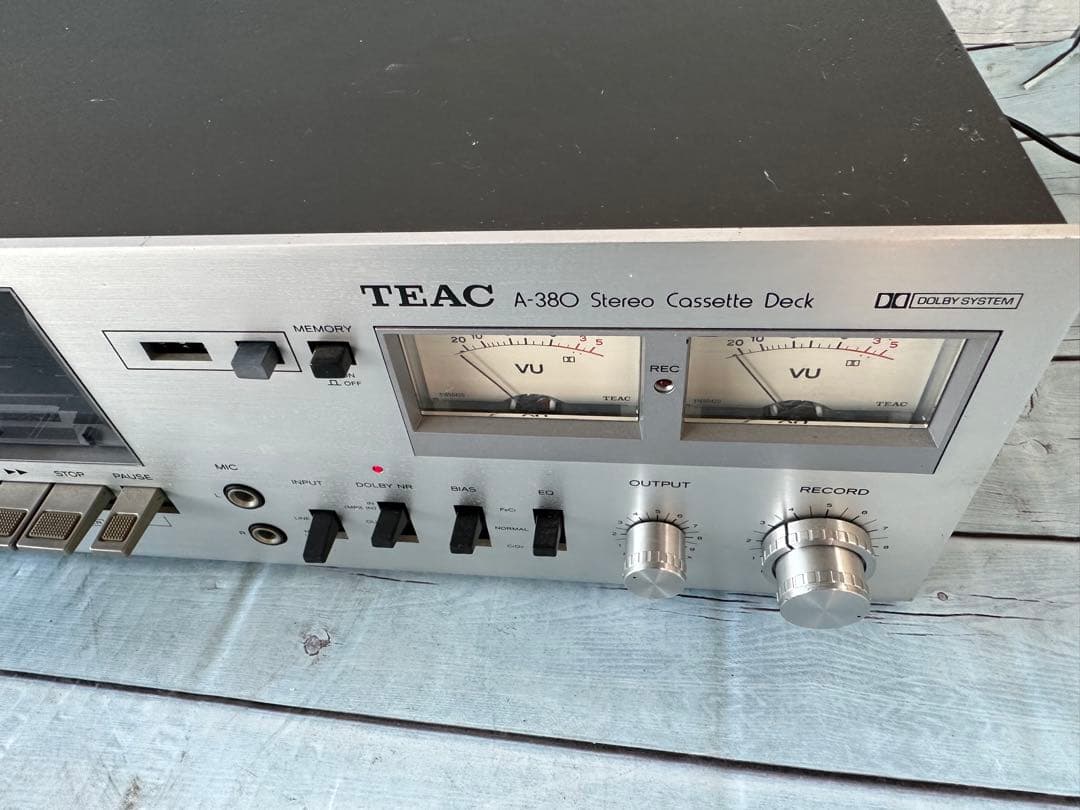 TEAC A-380ステレオカセットデッキ(H12)