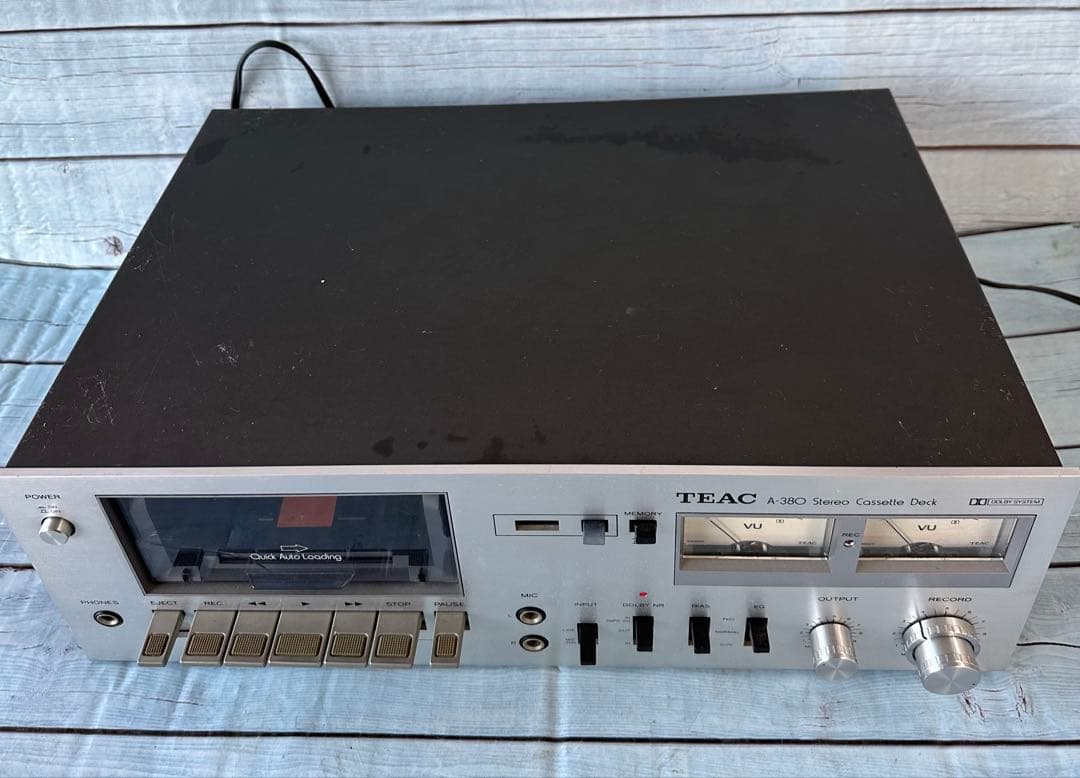 TEAC A-380ステレオカセットデッキ(H12)