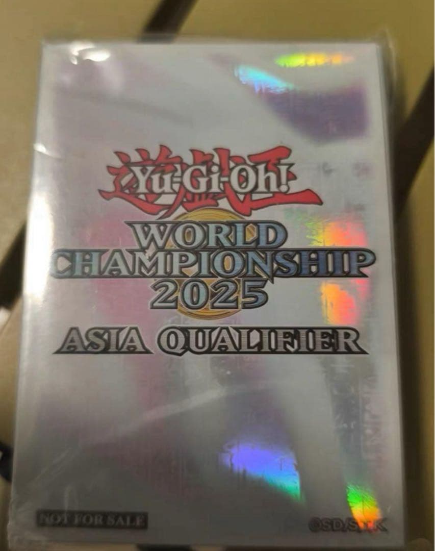 遊戯王 WCQ 2025 海外　アジア限定 希少 スリーブ 新品70枚 多個在庫