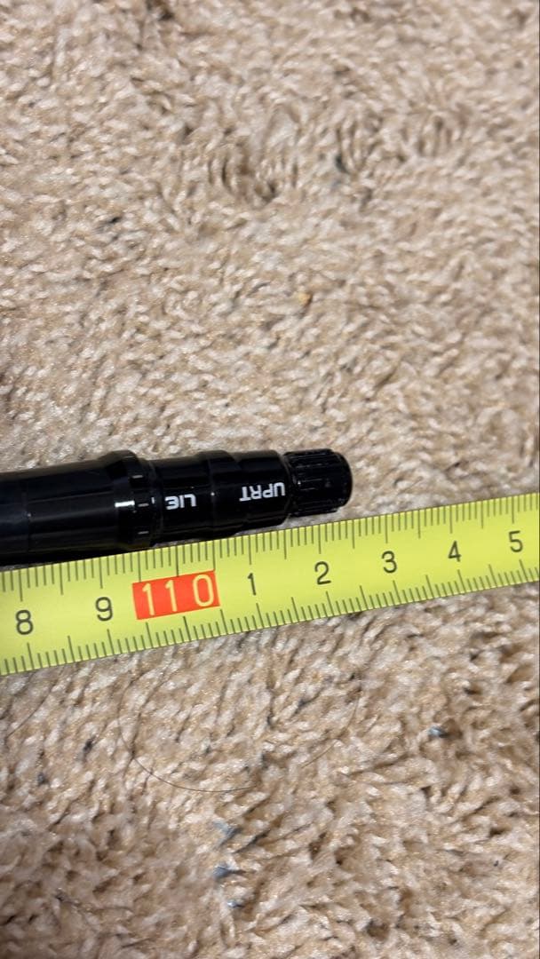 ベンタスTRブラック 1W用　6S テーラーメイドスリーブ付