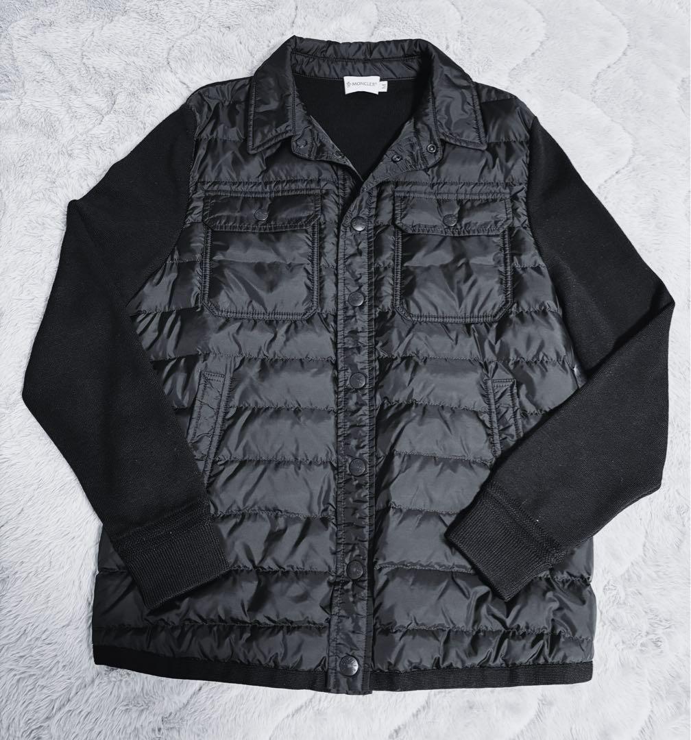 MONCLER 切替ニットダウン