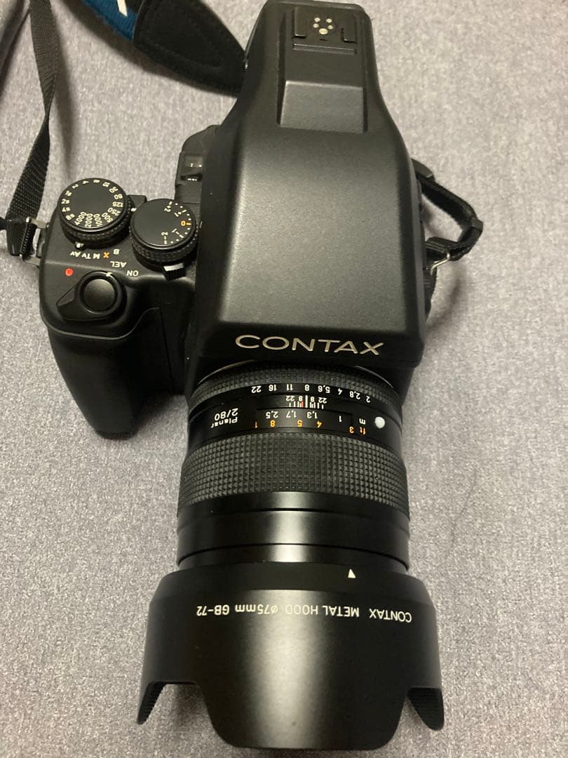 CONTAX 645 フィルムカメラ planar t*80mm f2