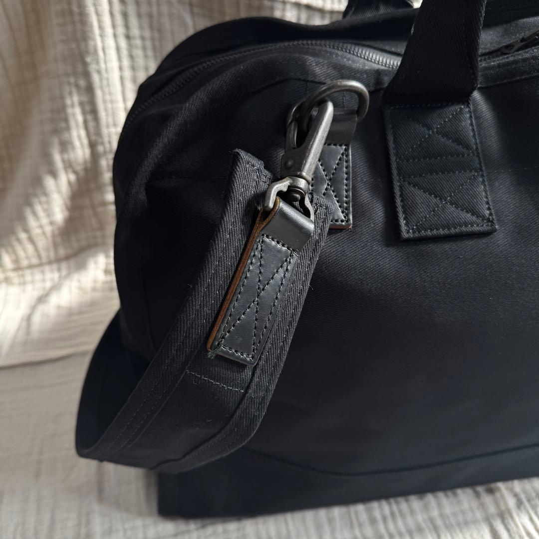 極美品　PORTER ボストンバッグ ブラック　キャンバス　2WAY
