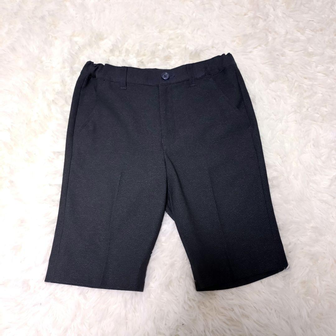 Petit Mainプティマイン　フォーマルスーツ120cm キッズ　ネイビー