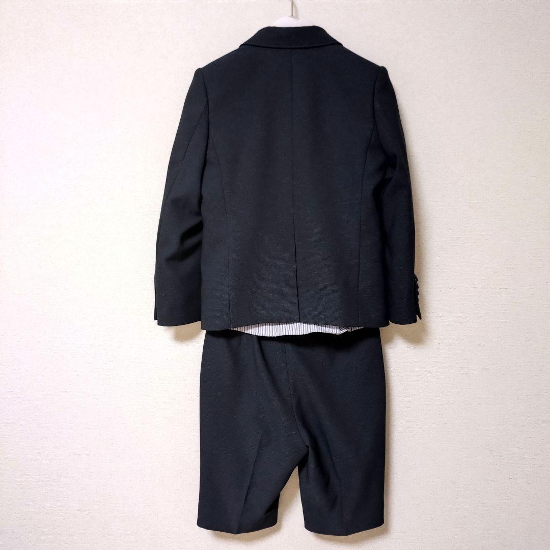 Petit Mainプティマイン　フォーマルスーツ120cm キッズ　ネイビー