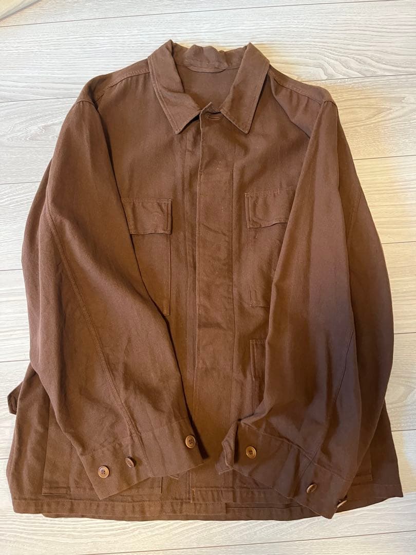COMOLI B.D.U ジャケット サイズ3 ブラウン