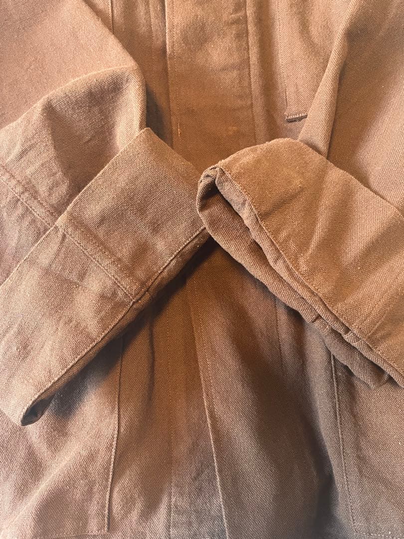 COMOLI B.D.U ジャケット サイズ3 ブラウン