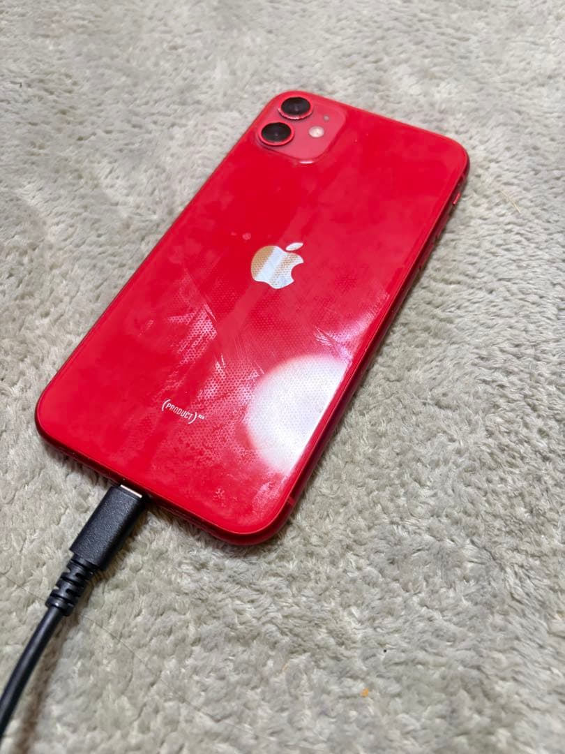 Apple iPhone 11 (赤色) 本体 128 simフリー