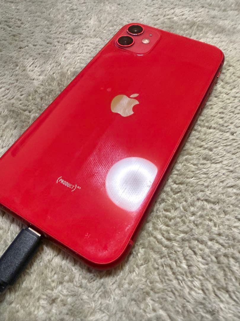 Apple iPhone 11 (赤色) 本体 128 simフリー