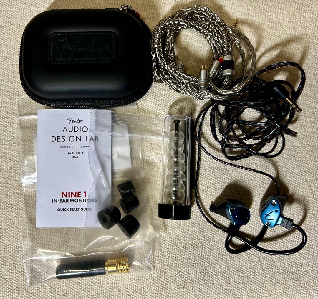 Fender NINE-1 インイヤーモニター　おまけ付き