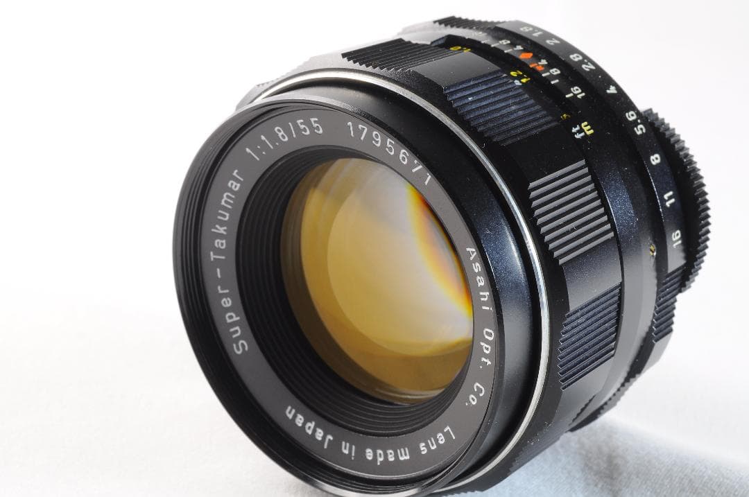 Super-Takumar 55mmF1.8 M42オールドレンズ Pentax