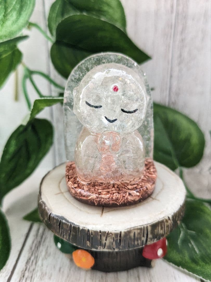 【Milky】シトリンの大きめピラミッド形オルゴナイト☆他６点