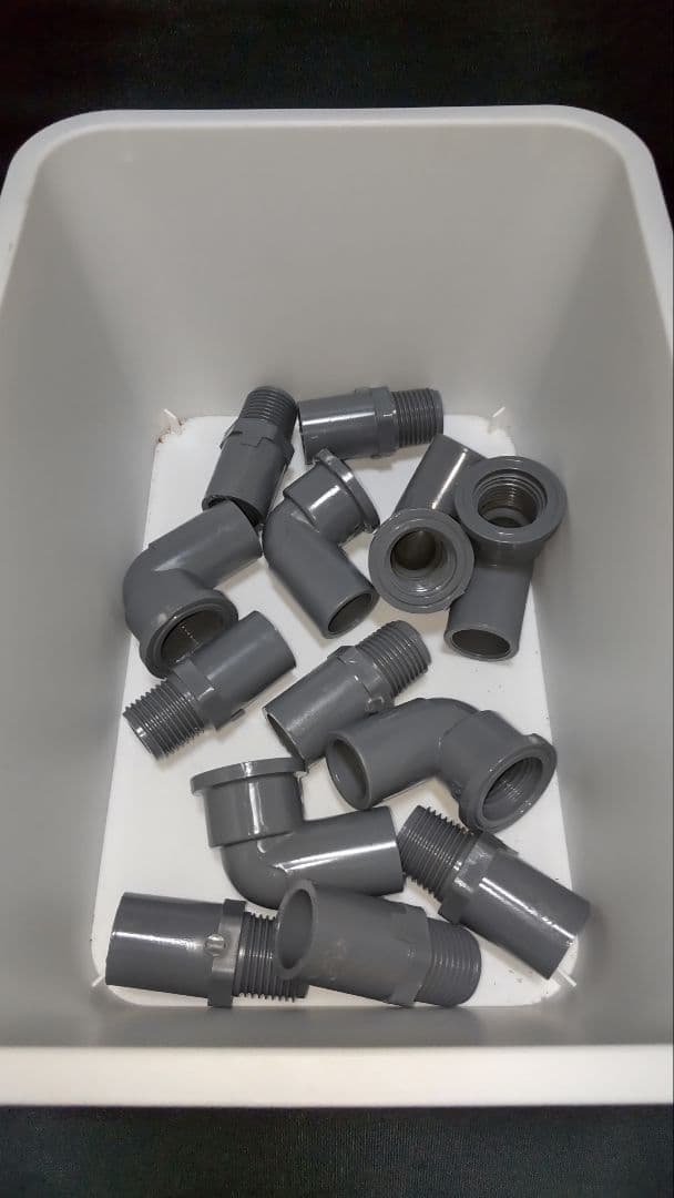 トロファスト＋ダイソー メダカ水槽用容器31個セット 中古品