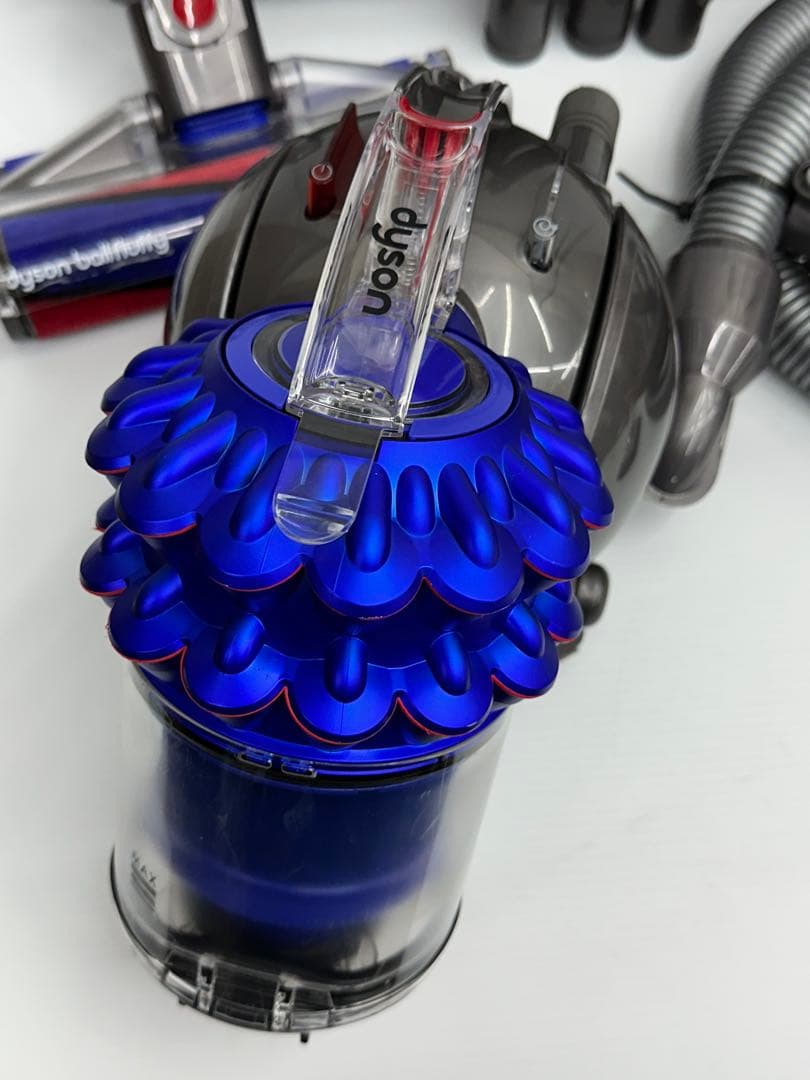 動作保証品　中古　ダイソン　Dyson CY24 掃除機　付属品セット　青　本体