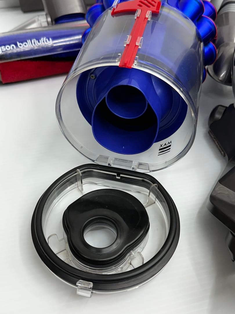 動作保証品　中古　ダイソン　Dyson CY24 掃除機　付属品セット　青　本体