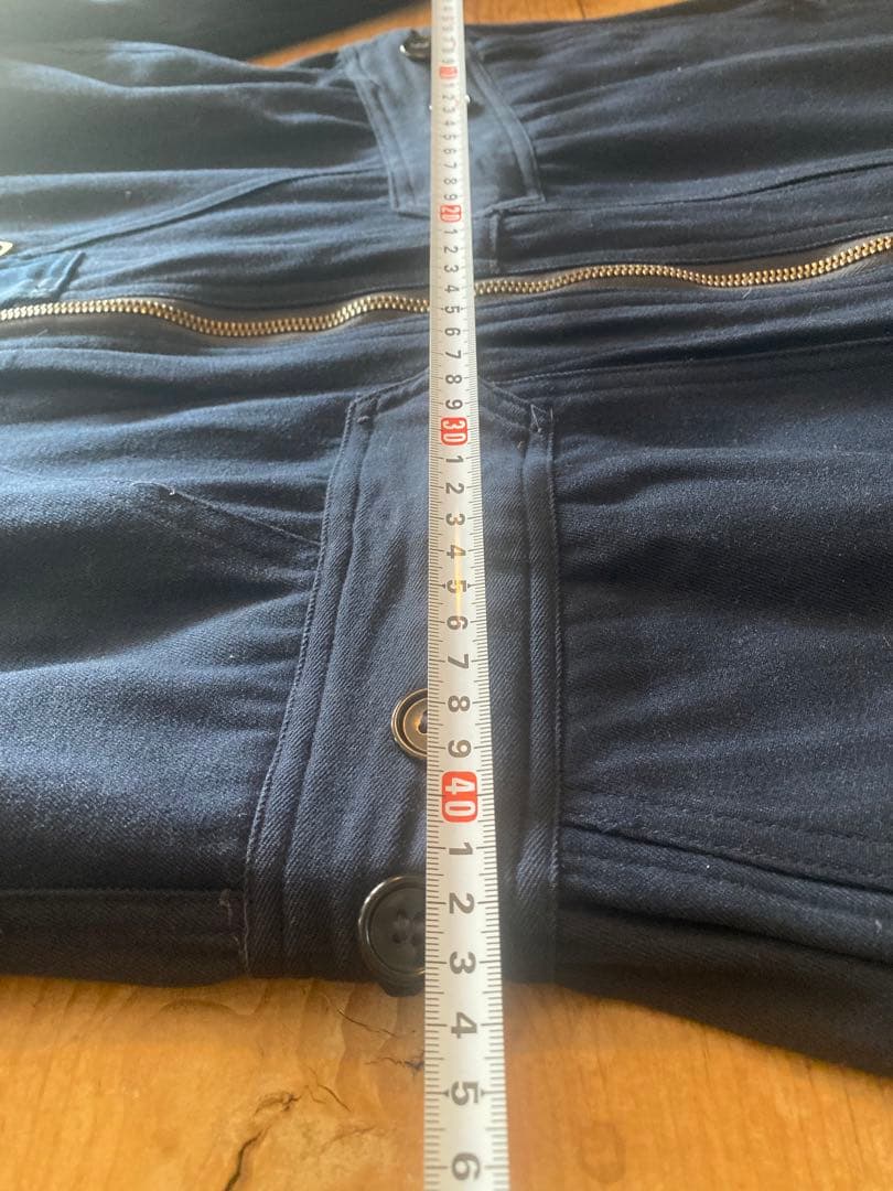 U.S. AIR FORCE フライトスーツ ネイビー 100%ウール