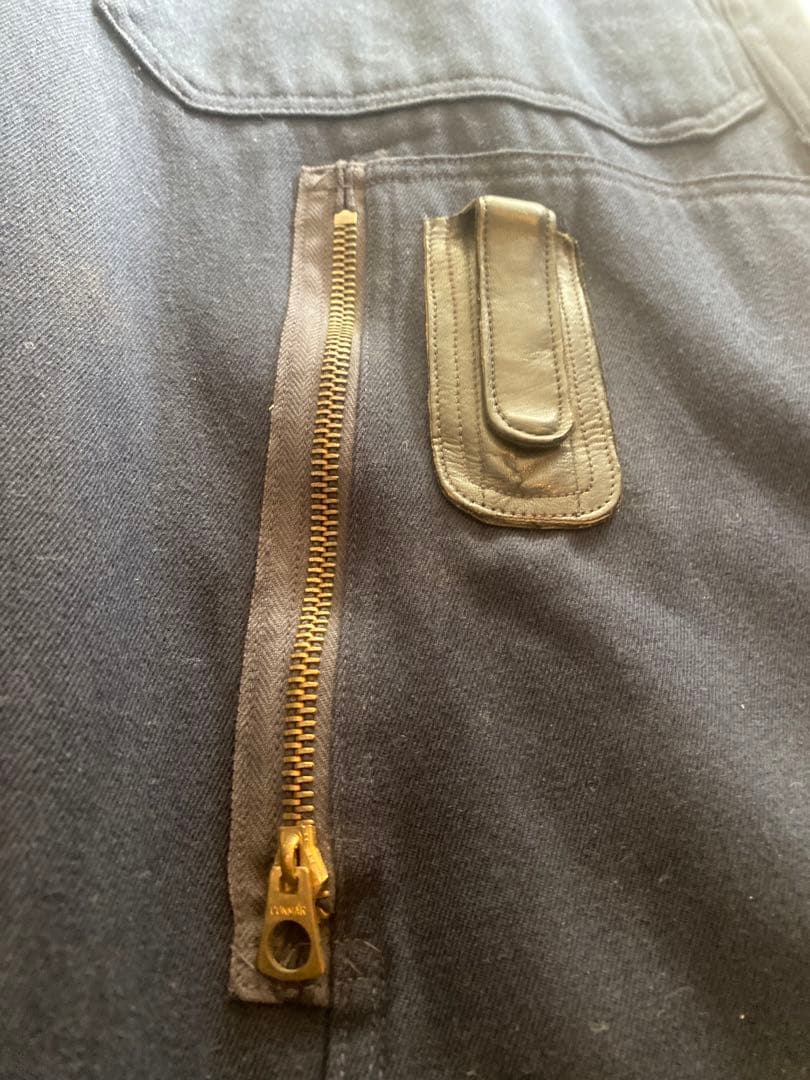 U.S. AIR FORCE フライトスーツ ネイビー 100%ウール