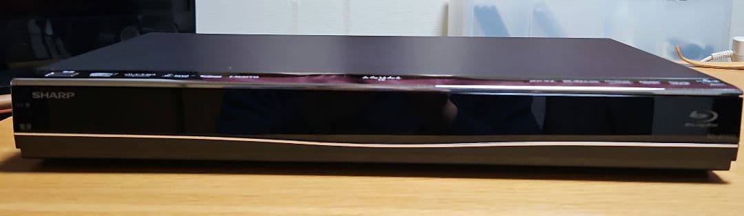 SHARP BD-W1500 ブルーレイレコーダー リモコン·説明書付き