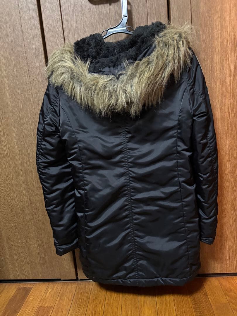 HYSTERIC GLAMOURレディース プリマロフトブラック