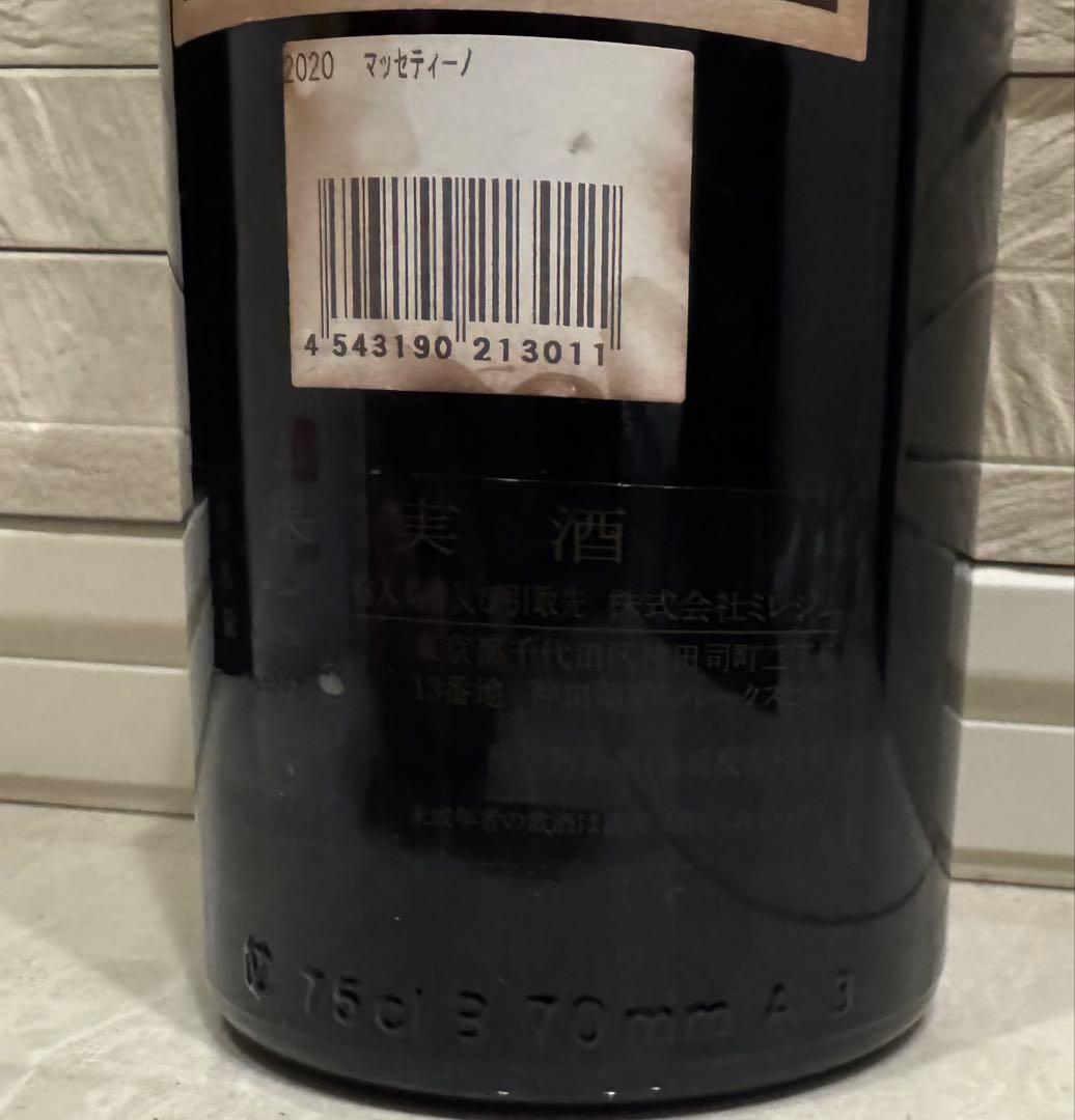 マッセティーノ　2020