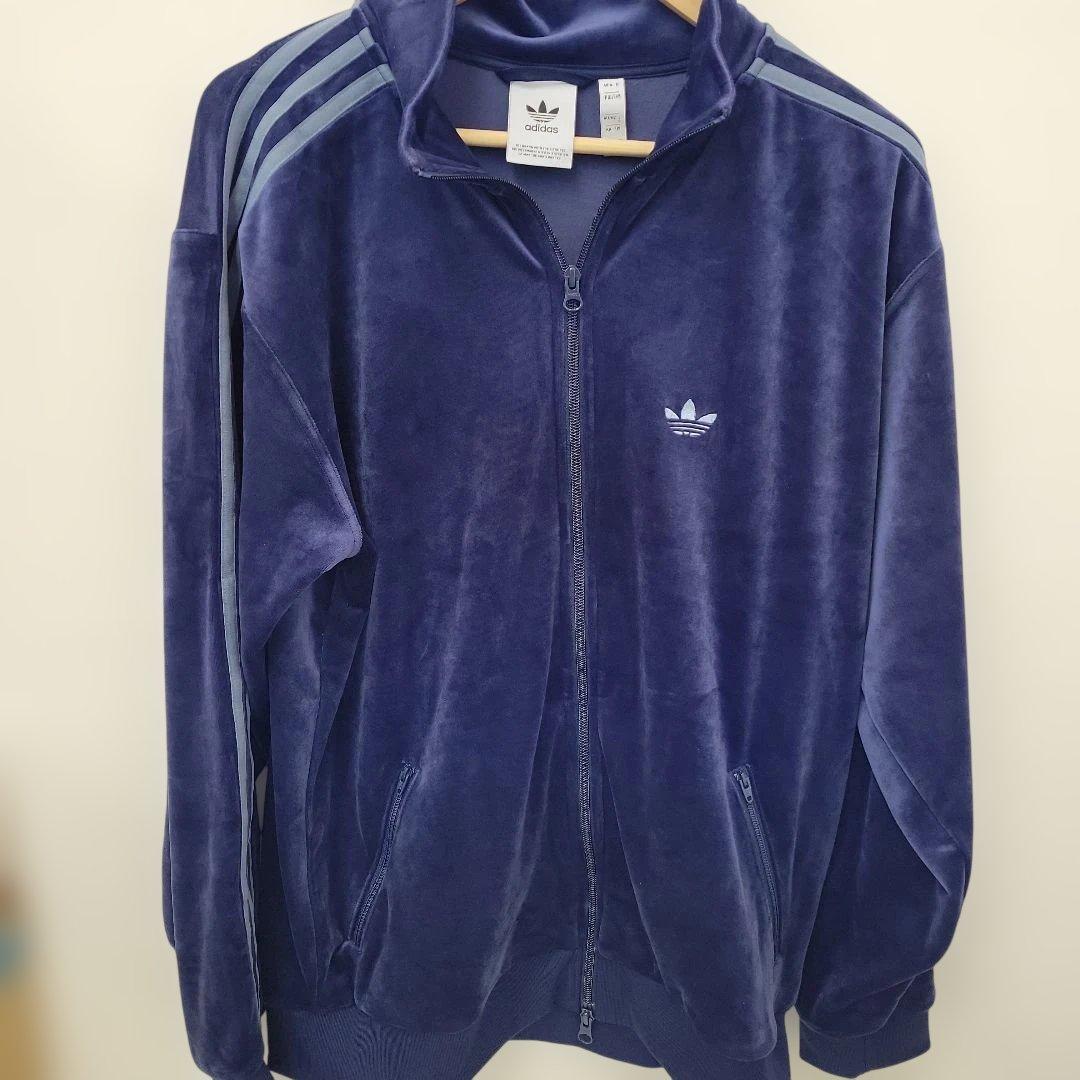 adidas ネイビー トラックジャケット S