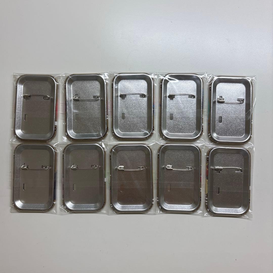 鬼滅の刃　まるかくカンバッジ3 10種 ぺたん娘　ラバーストラップ　柱　8種