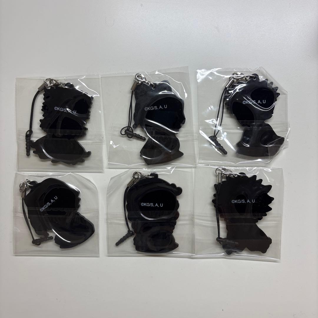 鬼滅の刃　まるかくカンバッジ3 10種 ぺたん娘　ラバーストラップ　柱　8種