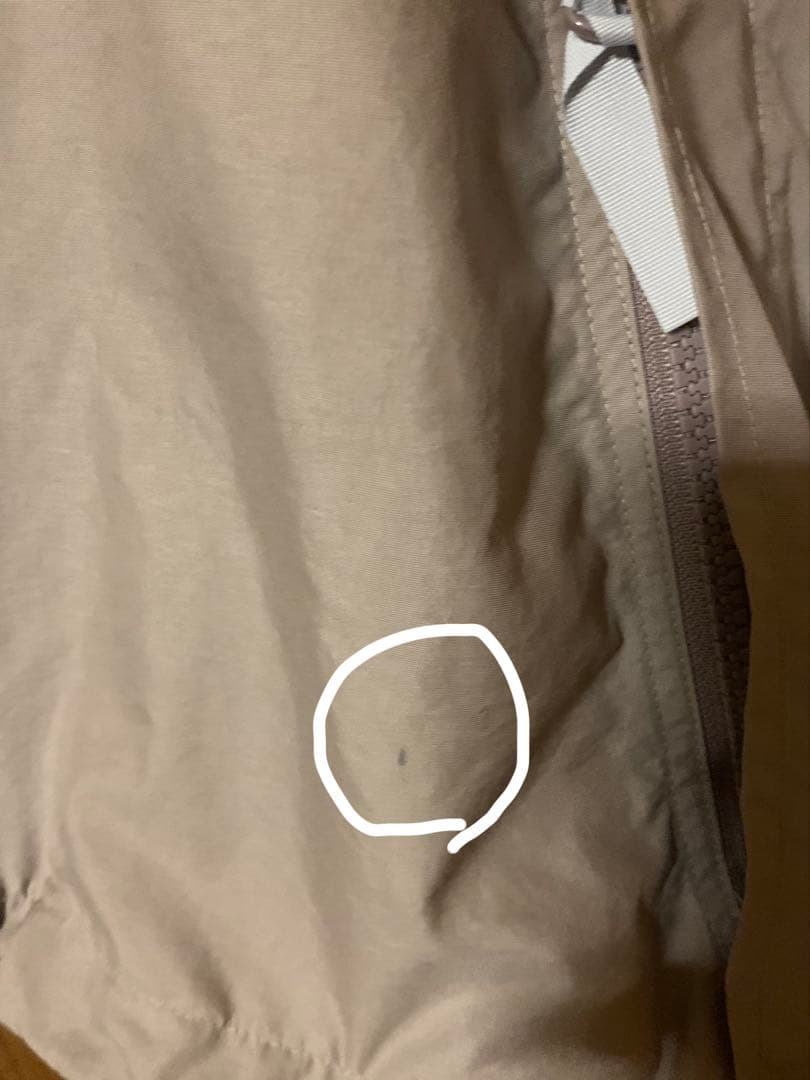 DANTON ピンクベージュ　ジャケット　パーカー