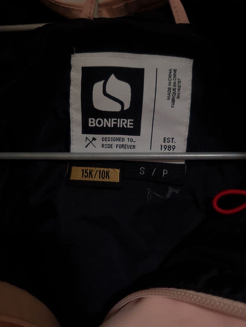 スノーボードウエア ピンク BONFIRE S ジャケット ウェア 上 スキー