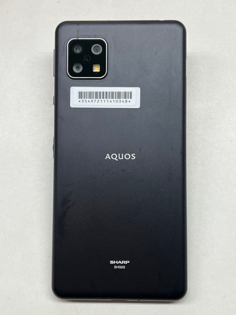 W6B603◆ AQUOS sense 5G SIMフリー 64GB SHG03