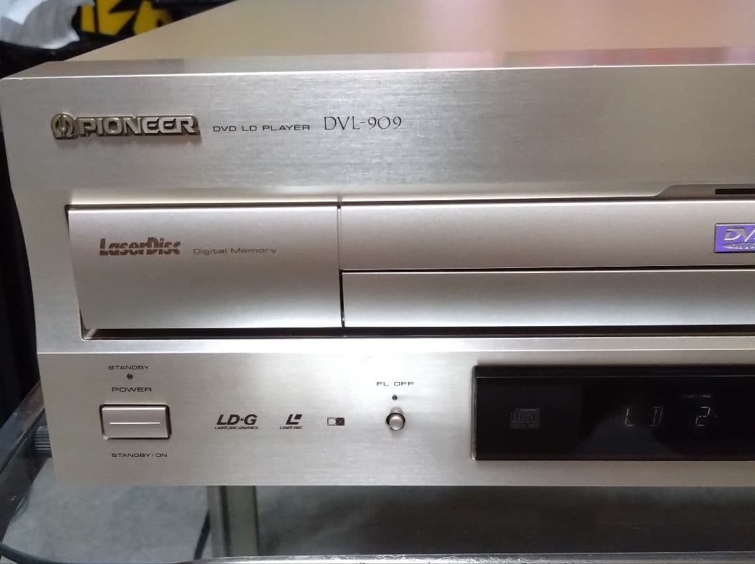 Pioneer 　DVL-909 DVD LDプレーヤー　レーザーディスク