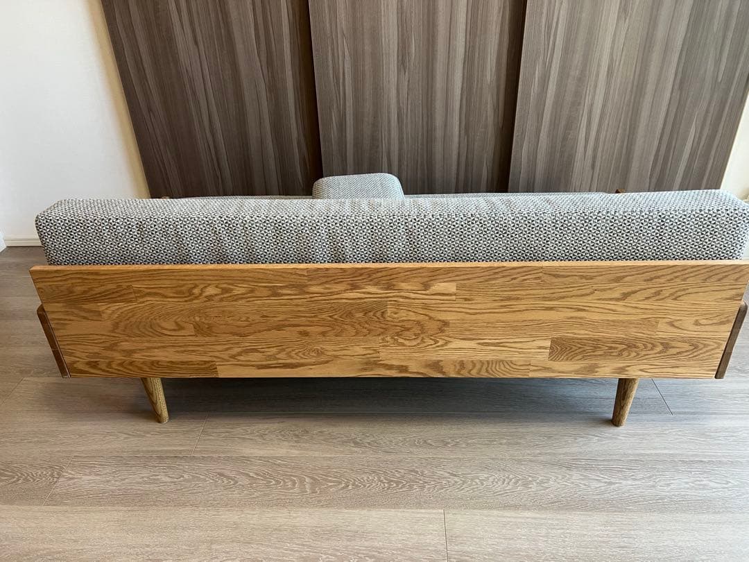 ユッパ 　momo natural DAY SOFA 2.5Pアームレスト