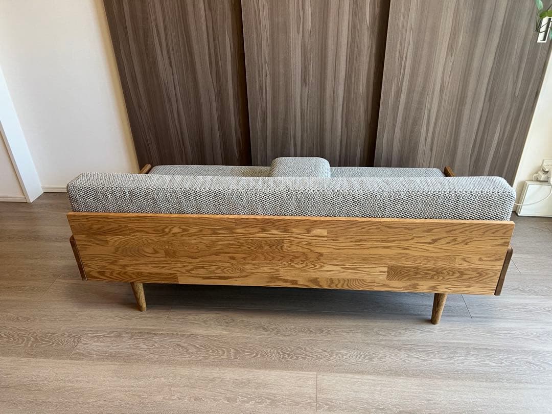 ユッパ 　momo natural DAY SOFA 2.5Pアームレスト