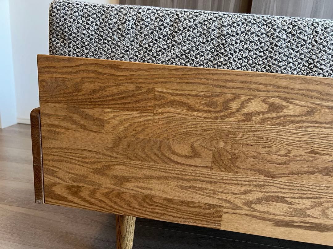 ユッパ 　momo natural DAY SOFA 2.5Pアームレスト