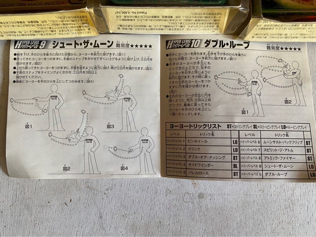 希少 未開封 ハイパーヨーヨー セット当時物 ステルスファイヤーネックキャリー