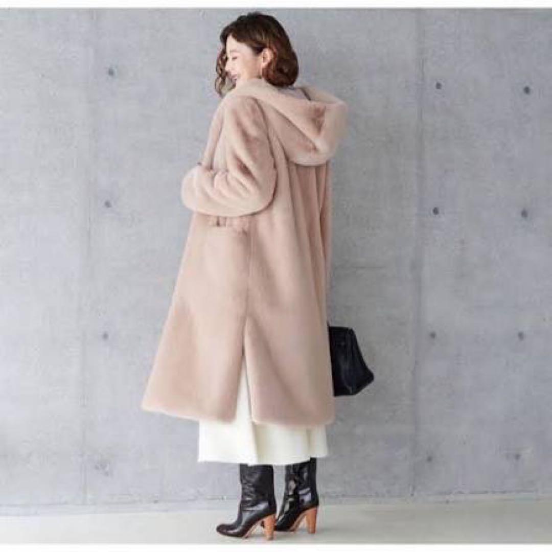 タグ付き✨完売品OBLI Lemonpletコラボファーコート　テディベアコート