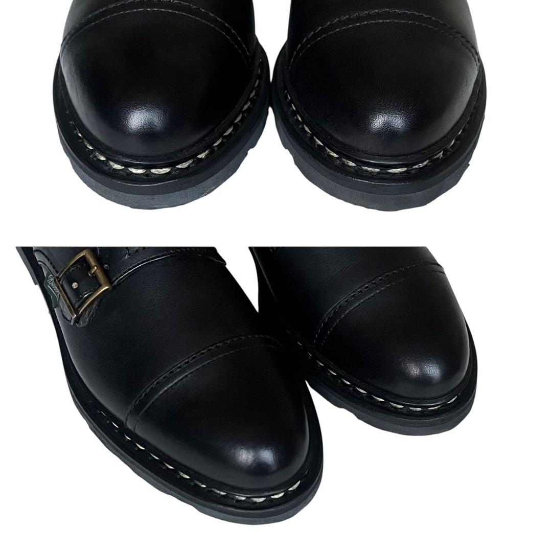 未使用級 パラブーツ UK3 VOGUE ダブルモンクストラップ 定価9.2万