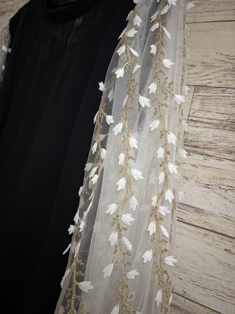 Callarus ブラックパーティードレス 大きいサイズ　　LL