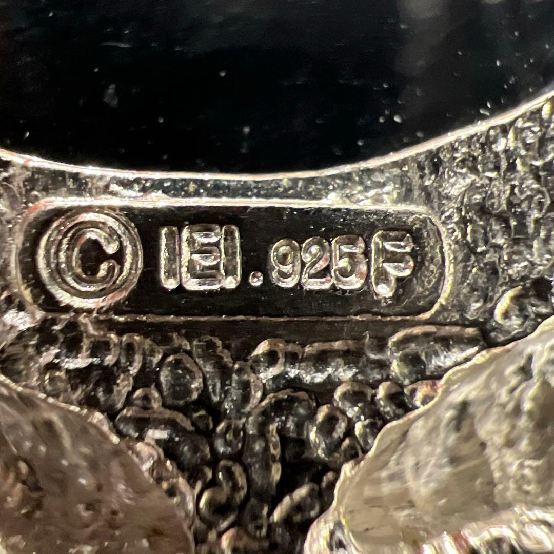 IEI 925刻印ストーンカメオネックレストップ　20g 東Y8-0206☆2F