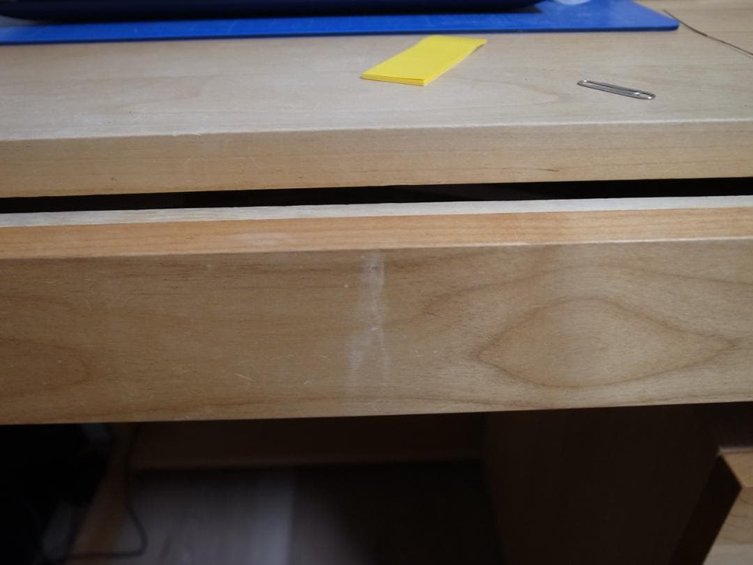 大人になっても使える学習机　堀田木工所　木目調　別出品で昇降式ワゴンあり