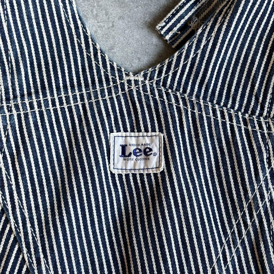 【美品】UNION MADE BY Lee リー ヒッコリー オーバーオール
